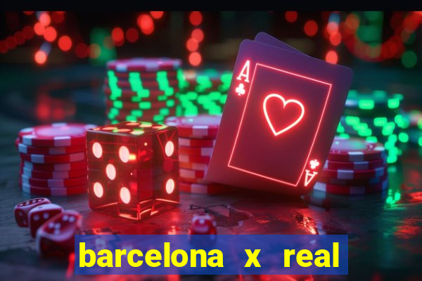 barcelona x real madrid multicanais